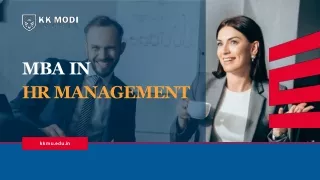 MBA in HR Management