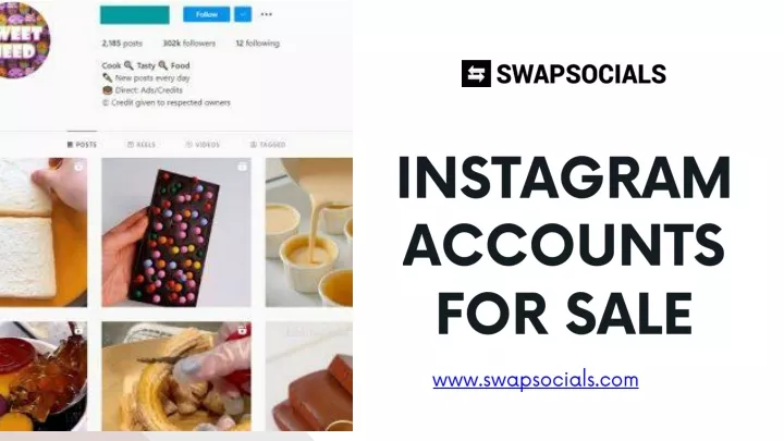 instagram accounts for sale