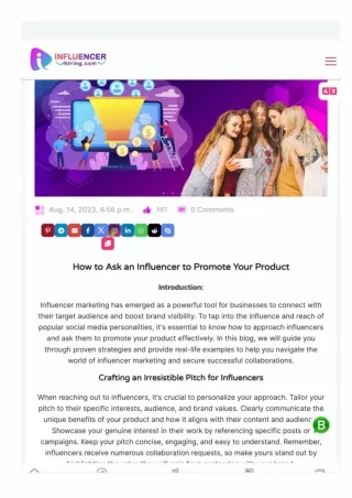 Influencer Marketing Email Template: Your Gateway to Enhanced Business Leads