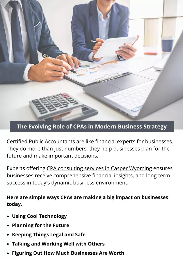 the evolving role of cpas in modern business