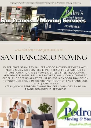 San Francisco moving