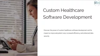 Custom Healthcare Software Development | Healthcare Solutions
