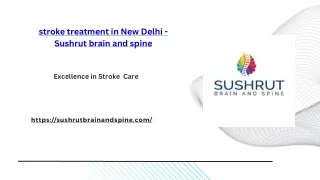 stroke treatment in New Delhi - Sushrut brain and spine