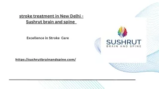 stroke treatment in New Delhi - Sushrut brain and spine