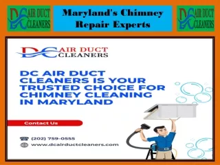 Maryland's Chimney Repair Experts