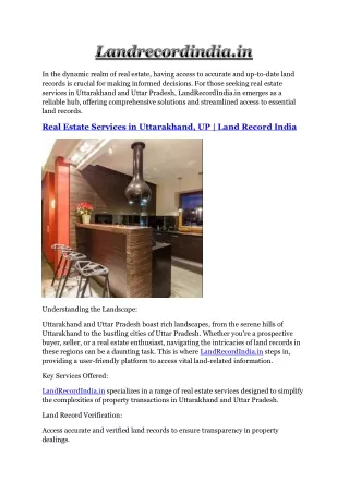 in the dynamic realm of real estate having access