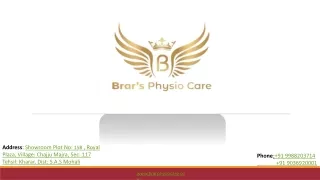 Brar Physio Care - Auricular Therapy Treatment