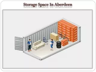 Storage Space In Aberdeen