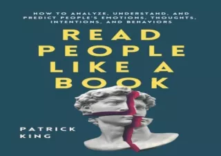 [Read❤️ Download⚡️] Read❤️ People Like a Book: How to Analyze, Understand, and Predict