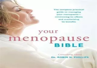 $PDF$/Read❤️/Download⚡️ Your Menopause Bible: The complete practical guide to managi