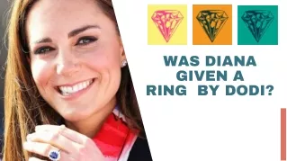 was diana given a ring by dodi