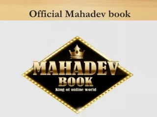 Official Mahadev book