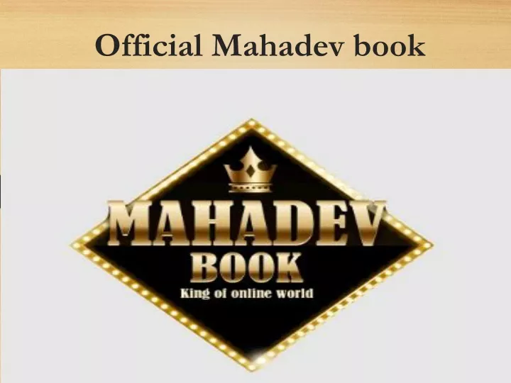 official mahadev book