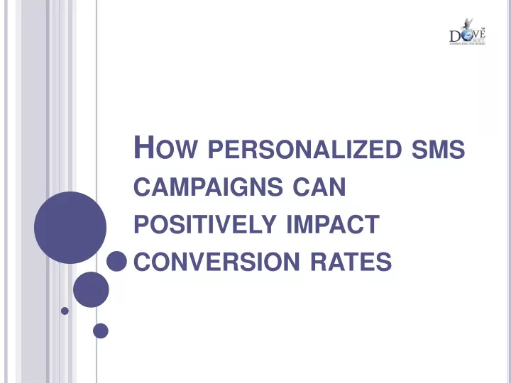 how personalized sms campaigns can positively impact conversion rates
