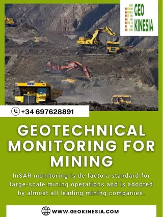 geotechnical monitoring for mining