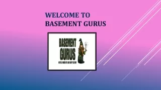 Basement Contractors Philadelphia - Basement Gurus