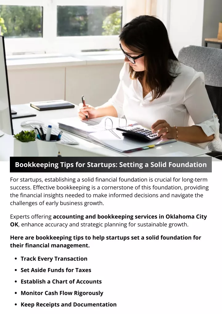 bookkeeping tips for startups setting a solid