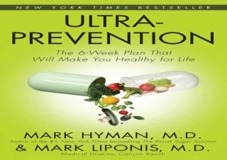 PDF/Read❤️ Ultraprevention: Ultraprevention