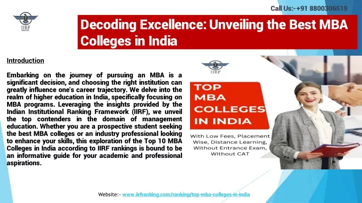 decoding excellence unveiling the best mba colleges in india
