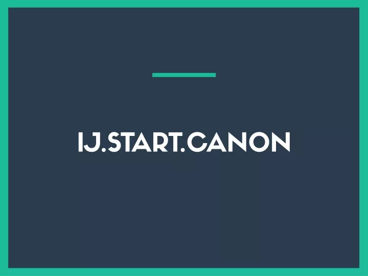 ij start canon