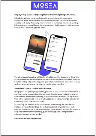 simplify group expenses exploring the benefits