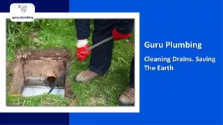 Saving The Earth With Drain Cleaning Solution