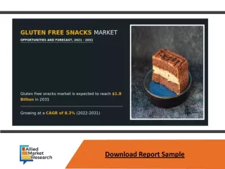 Gluten Free Snacks Market Growth, Analysis Report, Share, Trends and Overview 20
