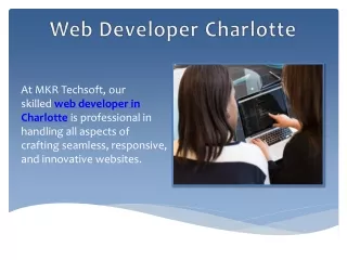 Web Developer_Charlotte