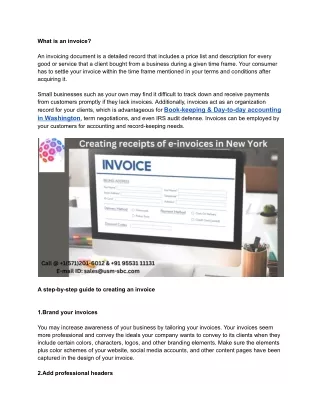 what is an invoice