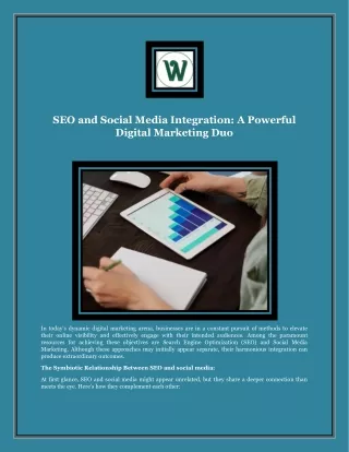 SEO and Social Media Integration A Powerful Digital Marketing Duo