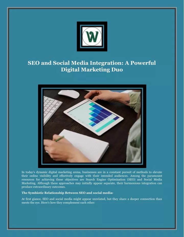 seo and social media integration a powerful