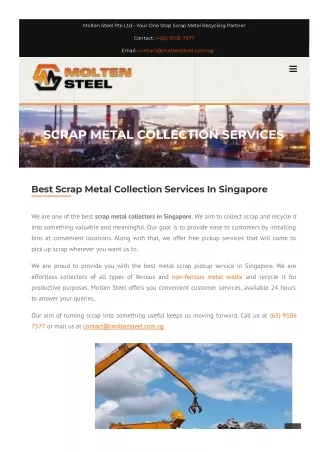 Metal Waste Collectors