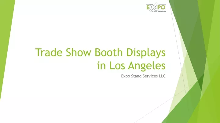 trade show booth displays in los angeles