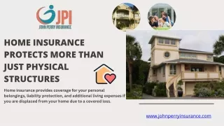 Home Insurance Protects More than Just Physical Structures