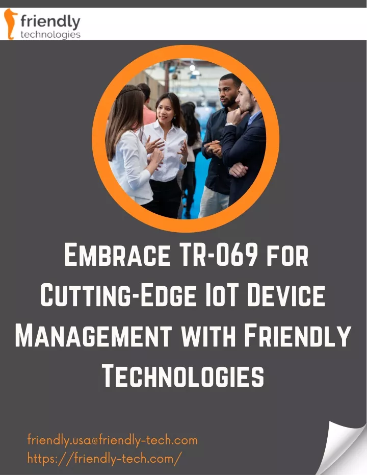 embrace tr 069 for cutting edge iot device