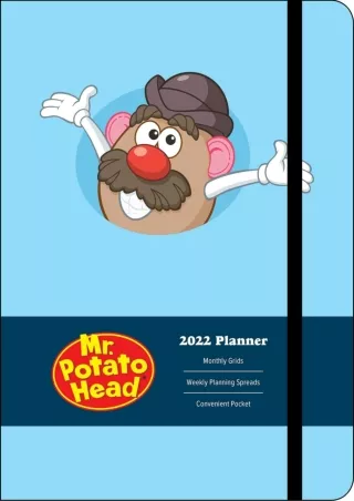 ⚡PDF_ Mr. Potato Head 2022 Monthly/Weekly Planner Calendar