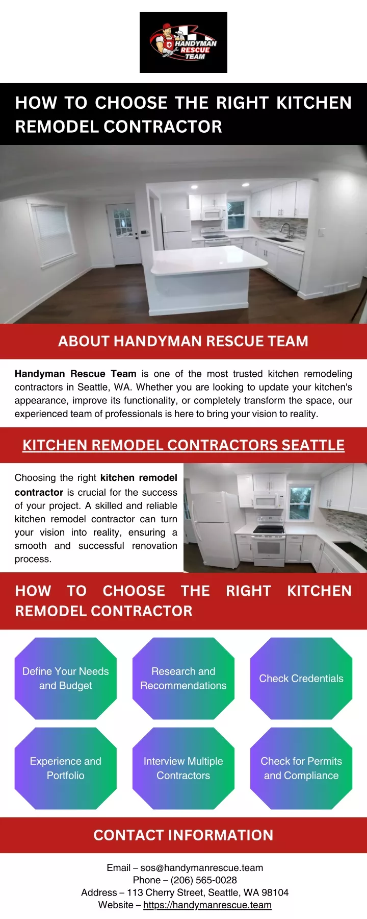 how to choose the right kitchen remodel contractor