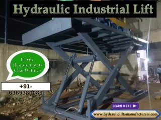 Industrial Hydraulic Lift,Hydraulic Industrial Lift,Hydraulic Scissor Lift,Industrial Goods Lift, Manufacturers Chennai