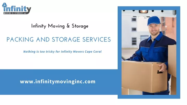 infinity moving storage