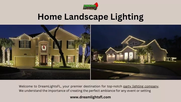 home landscape lighting