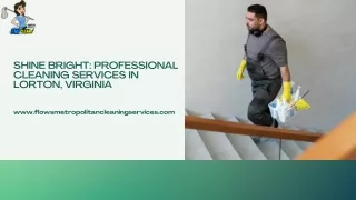 Shine Bright Professional Cleaning Services in Lorton, Virginia