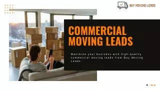 Commercial Moving Leads