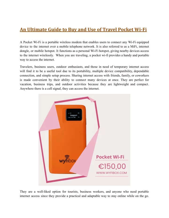 an ultimate guide to buy and use of travel pocket