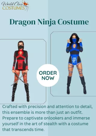Stealth and Style Unleashed Dragon Ninja Costume