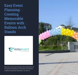 Standout Celebrations Made Easy: Easy Event Planning Balloon Stand Kit