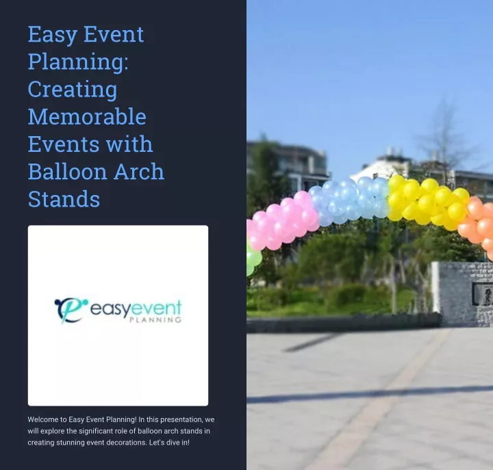 easy event planning creating memorable events