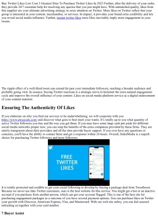 buy twitter likes low cost 3 greatest sites