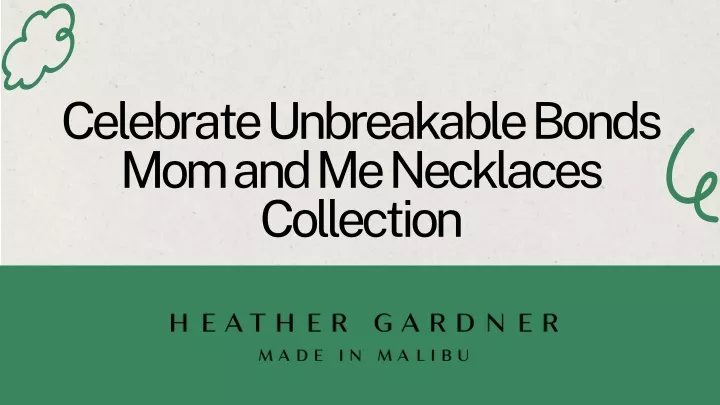 celebrate unbreakable bonds mom and me necklaces