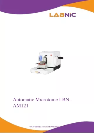 Labnic - Automatic-Microtome