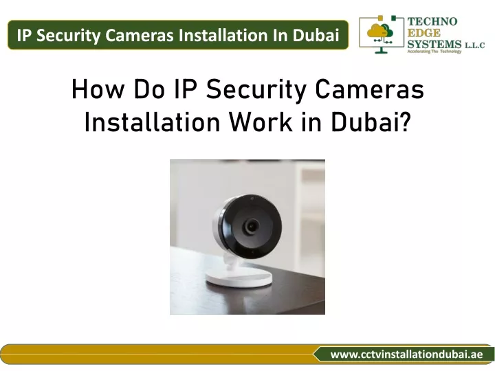 ip security cameras installation in dubai